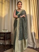 saree for women in festival season and function. - Image 3