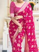 saree for women in festival season and function. - Image 2