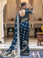 saree for women in festival season and function. - Image 4
