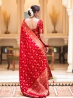 saree for women in festival season and function. - Image 2