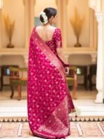 saree for women in festival season and function. - Image 3