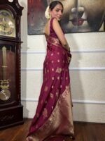 saree for women in festival season and function. - Image 5