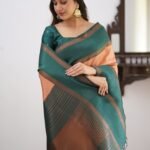 Premium Women's Jacquard Banarasi Silk Saree Ideal for Weddings & Festivals.