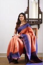 Premium Women's Jacquard Banarasi Silk Saree Ideal for Weddings & Festivals.
