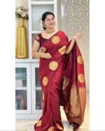 Banarasi Silk Saree Ideal for Weddings & Festivals. - Image 3