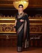 Premium Women's Jacquard Banarasi Silk Saree Ideal for Weddings & Festivals. - Image 4