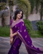 saree for women in festival season and function. - Image 5