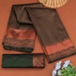 Premium Women's Jacquard Banarasi Silk Saree Ideal for Weddings & Festivals. - Image 5