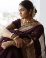 saree for women in festival season and function. - Image 5