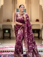 Banarasi Silk Saree Ideal for Women, special collection for festival and merrage.