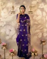 Banarasi Silk Saree Ideal for Women, special collection for festival and merrage. - Image 5