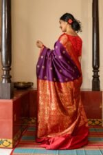 Banarasi Silk Saree Ideal for Women, special collection for festival and merrage. - Image 3