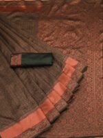Premium Women's Jacquard Banarasi Silk Saree Ideal for Weddings & Festivals. - Image 4