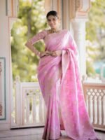 Banarasi Silk Saree Ideal for Women, special collection for festival and merrage. - Image 10