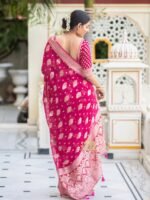 saree for women in festival season and function. - Image 3