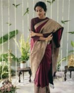 Banarasi Silk Saree Ideal for Women, special collection for festival and merrage. - Image 7
