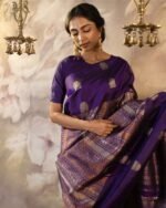 Banarasi Silk Saree Ideal for Women, special collection for festival and merrage. - Image 4