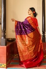 Banarasi Silk Saree Ideal for Women, special collection for festival and merrage. - Image 2