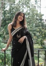saree for women in festival season and function. - Image 6