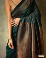 saree for women in festival season and function. - Image 5