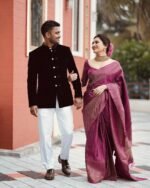 saree for women in festival season and function. - Image 9