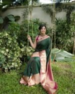 Banarasi Silk Saree Ideal for Women, special collection for festival and merrage. - Image 4