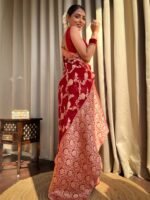 saree for women in festival season and function. - Image 2