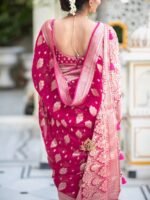 saree for women in festival season and function. - Image 6