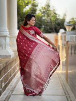 saree for women in festival season and function. - Image 2