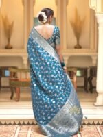 saree for women in festival season and function. - Image 2