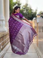 saree for women in festival season and function. - Image 6