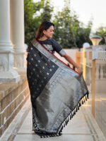 saree for women in festival season and function. - Image 2