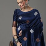 Premium Women's Jacquard Banarasi Silk Saree Ideal for Weddings & Festivals.