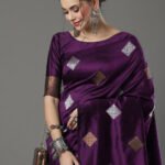 Premium Women's Jacquard Banarasi Silk Saree Ideal for Weddings & Festivals.